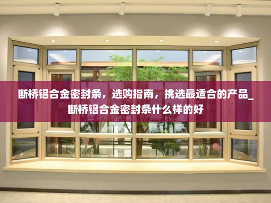 断桥铝合金密封条，选购指南，挑选最适合的产品_断桥铝合金密封条什么样的好